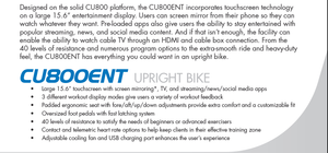 Entertainment Upright Fitness Game Bike