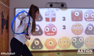 MultiBall Interactive Sports Wall Tennis Performance