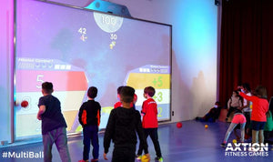 MultiBall Interactive Gym Wall for Schools
