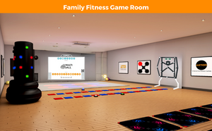 Family Fitness Game Room