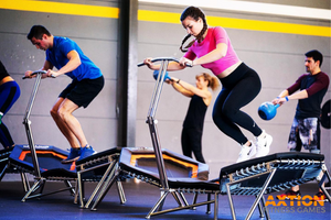 group trampoline fitness