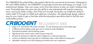 Entertainment Recumbent Fitness Game Bike