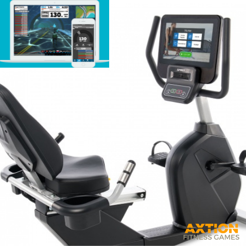 Entertainment Recumbent Fitness Game Bike