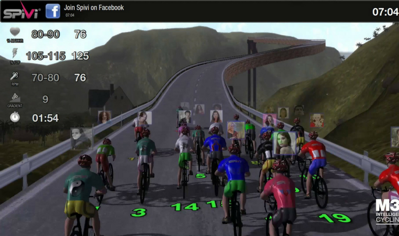Spivi Studio Interactive Indoor Cycle Software