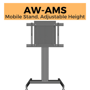 Active Game Wall Adjustable Height Monitor Mobile Stands 